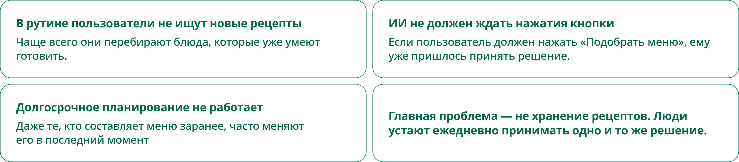 Ключевые инсайты исследования